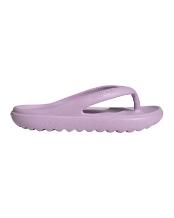 Papuci flip-flop cu detaliu logo Adilette Lumia, Roz pastel