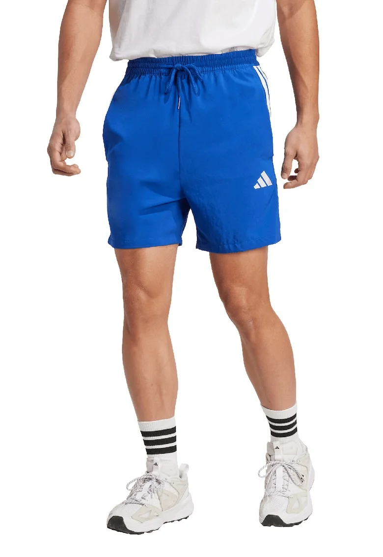 Pantaloni scurti cu benzi laterale cu logo Chelsea, Albastru deschis