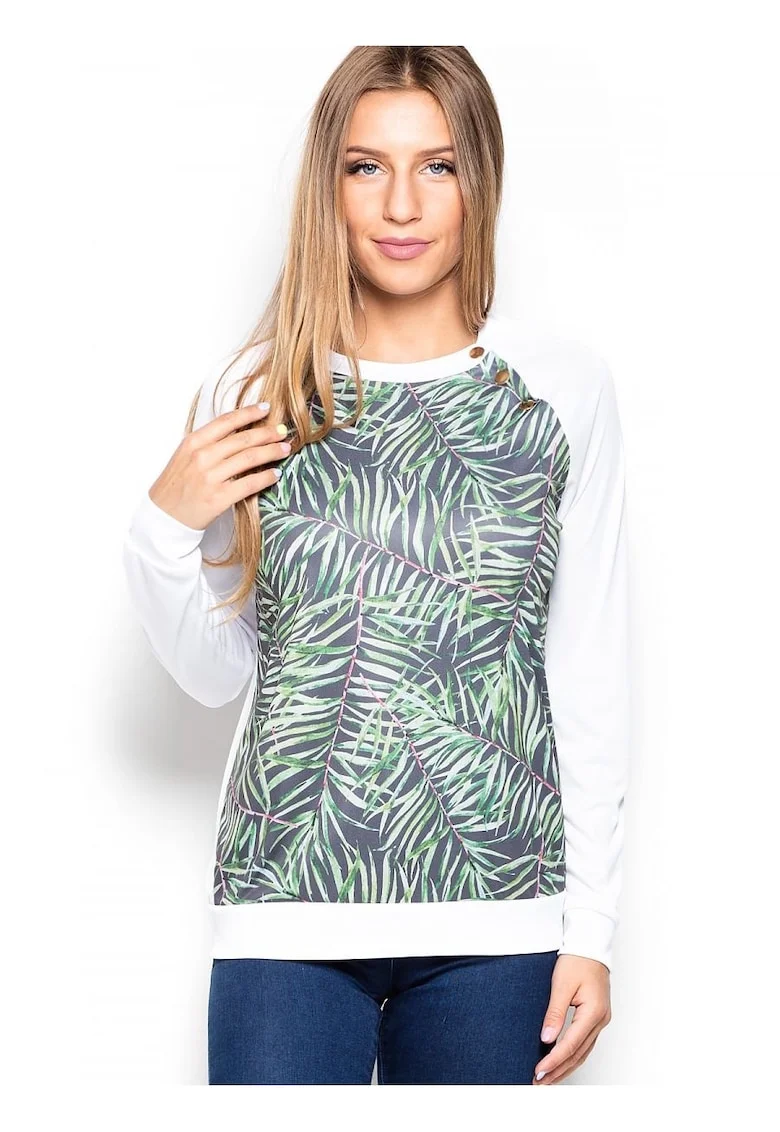 Bluza dama,  alb, moale