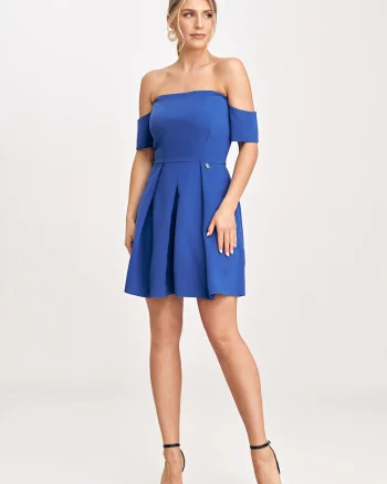 Rochie de mireasa  albastru, poliester