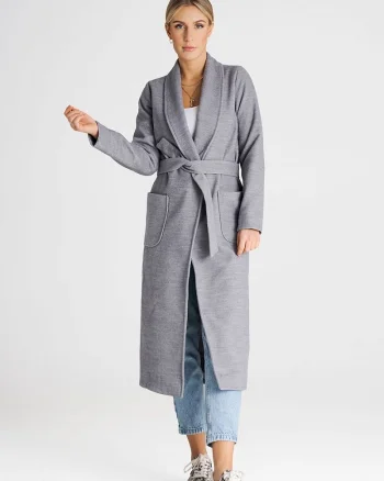 Cardigan de dama,  Sanou, gri,