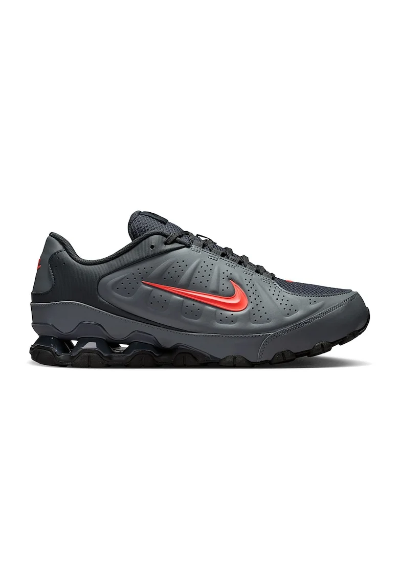 Pantofi sport REAX 8 NSW din material sintetic, Gri/Portocaliu mandarina