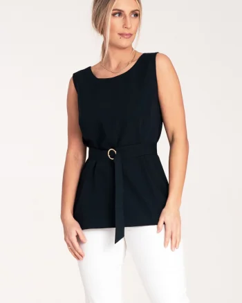 Bluza dama,  Poliester/Viscoza, Eleganta, Bleumarin,