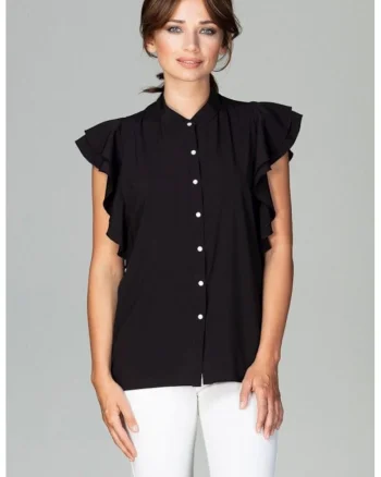 Camaşa de dama model 122498  Negru
