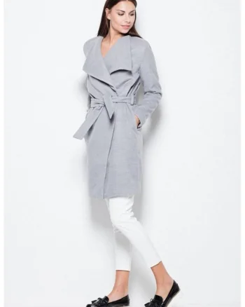 Palton model 111795  Gri, Gri