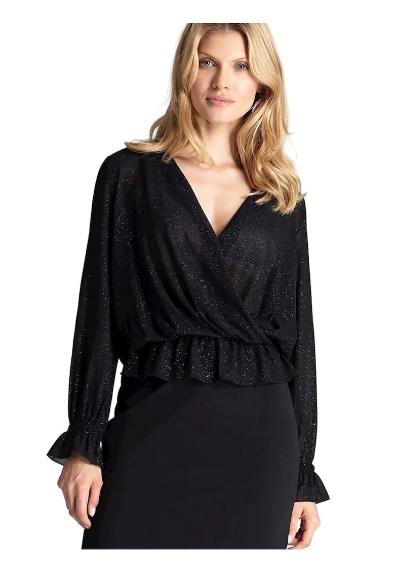 Bluza dama 5902194375,  Poliester/Elastan, Negru