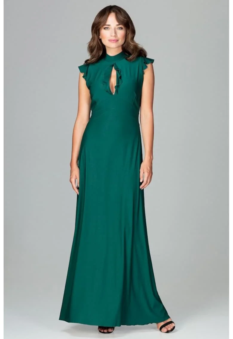 Rochie de zi model 120754, Verde