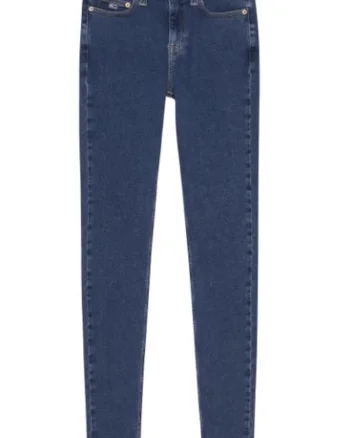 Skinny blugi cu buzunare,