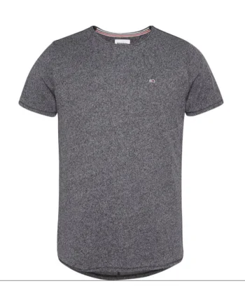 Tricou uni cu decolteu la baza gatului,