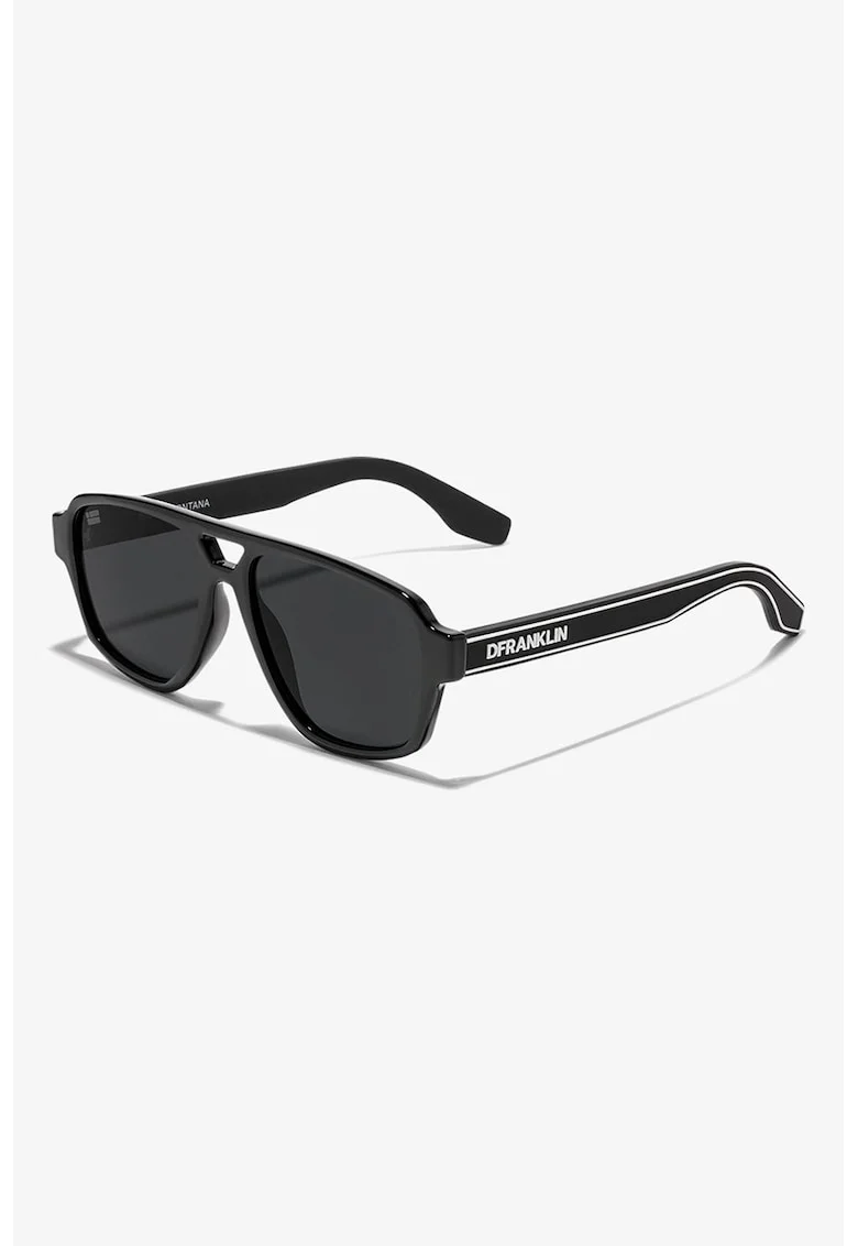 Ochelari de soare aviator unisex, Negru