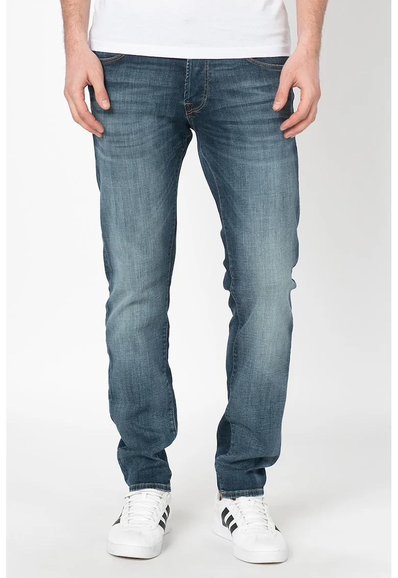 Blugi slim fit Glenn, Bleumarin
