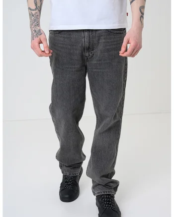 Blugi cu croiala baggy 565™, Gri melange