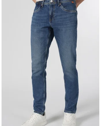 Blugi slim fit, Albastru inchis