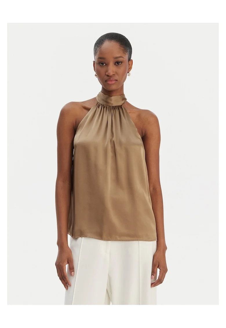 Bluza dama,  matase, bej