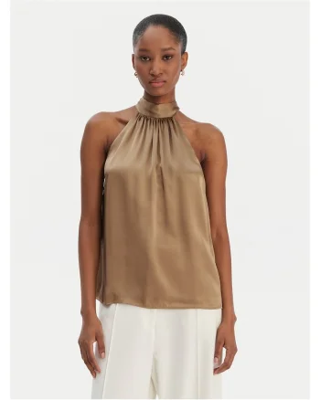 Bluza dama,  matase, bej