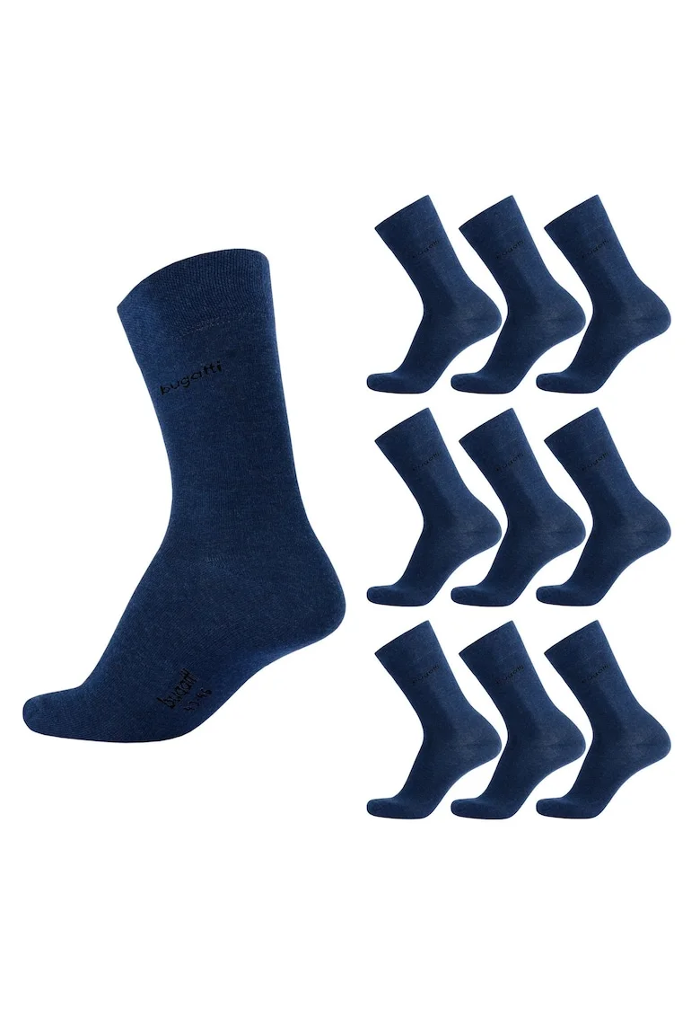 Sosete Barbati  Set 9 Perechi 6703x9, Albastru indigo