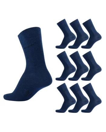 Sosete Barbati  Set 9 Perechi 6703x9, Albastru indigo