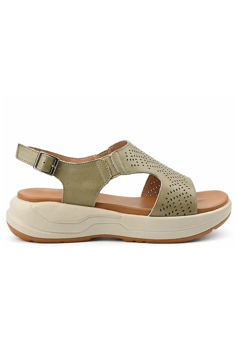 Sandale Casual 2556-Verde, Verde