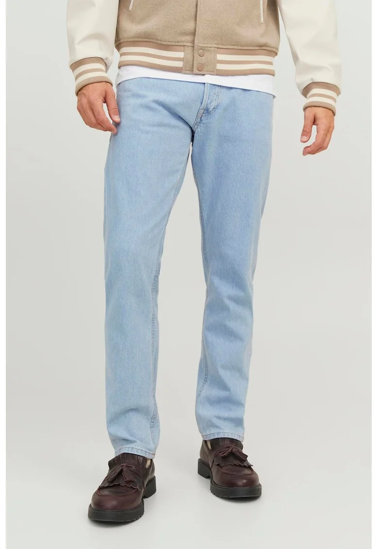 Blugi relaxed fit JJICHRIS JJORIGINAL SQ 738, Albastru deschis