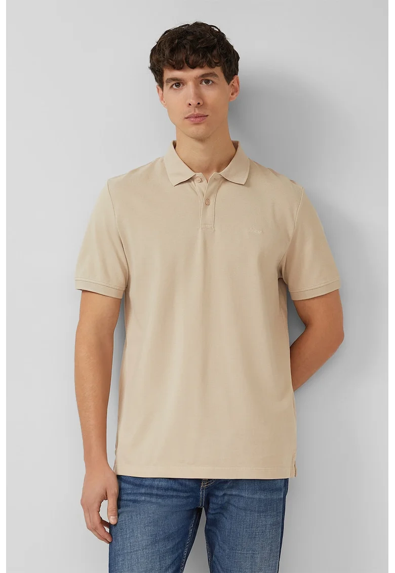 Tricou polo de bumbac pique