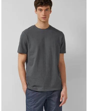 Tricou texturat de bumbac