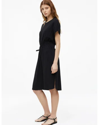 Rochie din amestec de modal cu talie ajustabila