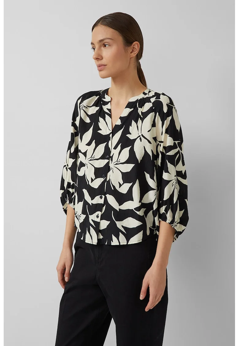 Bluza-tunica cu maneci bufante