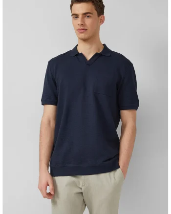 Tricou polo cu buzunar pe piept
