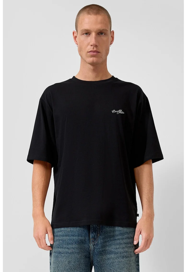 Tricou din bumbac cu imprimeu pe partea din spate
