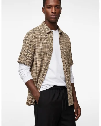 Camasa regular fit in carouri, Multicolor