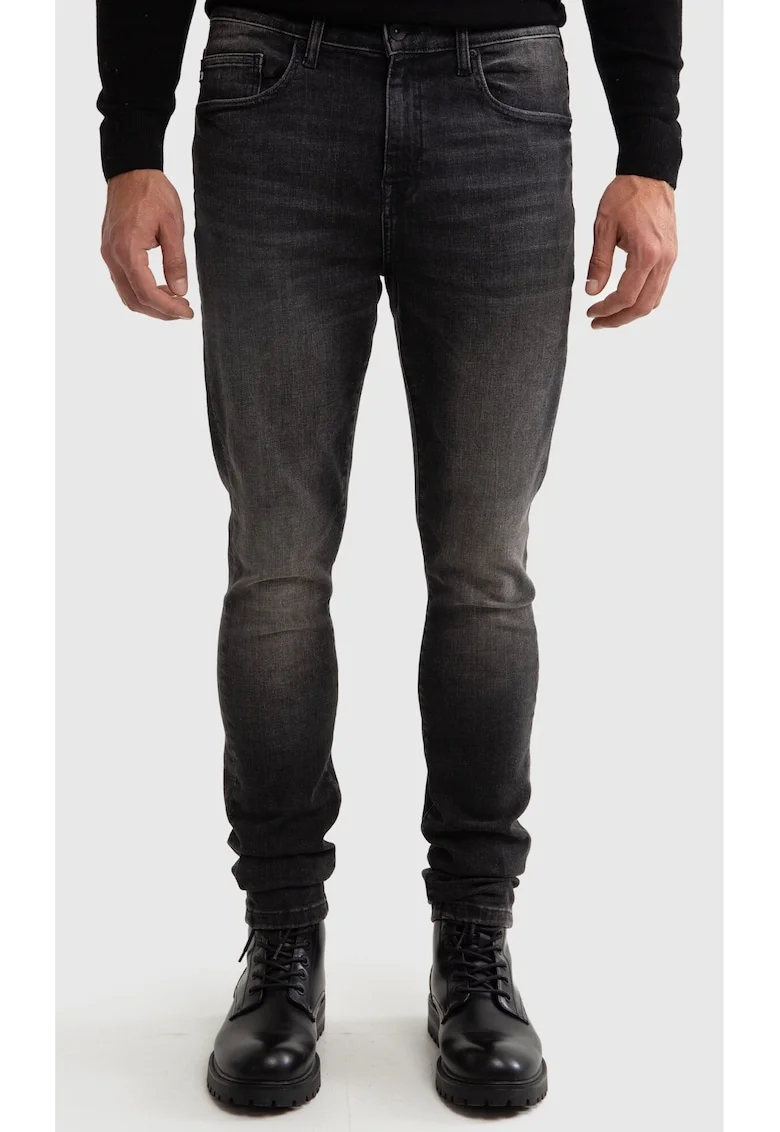 Blugi Skinny cu talie inalta Deric
