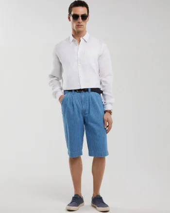 Bermude chino din denim Tem 424