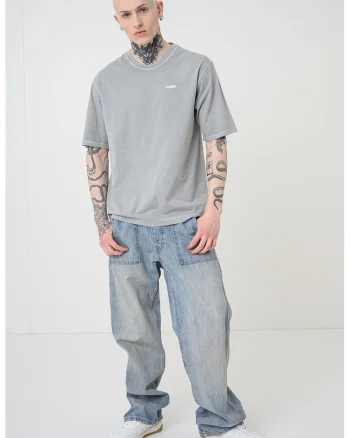 Tricou lejer de bumbac, Verde deschis