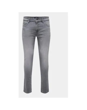 Blugi barbati,  303460891, Bumbac, 45679, Gri