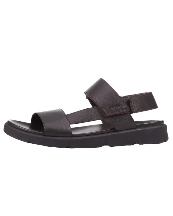 Sandale barbati, din piele naturala,  U15BGB-0003C-C6003-06, maro, Maro
