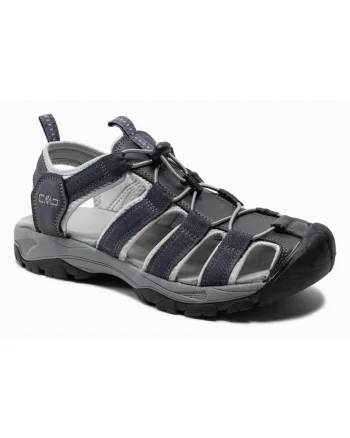 Sandale de trekking pentru barbati,  Sahiph, Textil, Gri, Gri