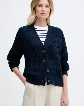 Tommy Hilfiger cardigan pentru femei, din bumbac