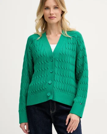 Tommy Hilfiger cardigan pentru femei, din bumbac