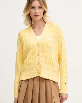 Tommy Hilfiger cardigan pentru femei, din bumbac