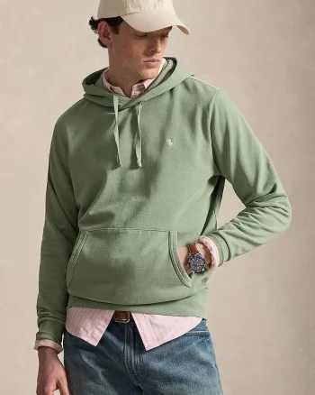 Polo Ralph Lauren hanorac cu glugă pentru bărbați din bumbac