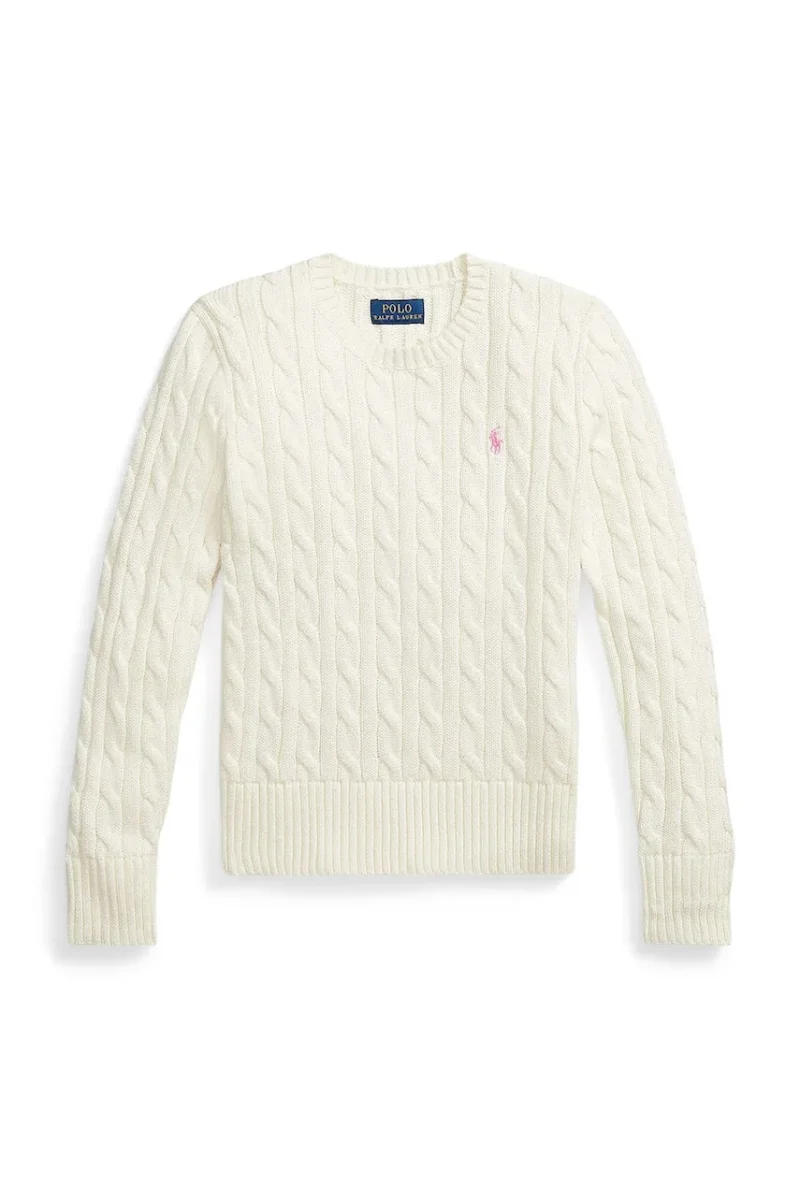 Polo Ralph Lauren pulover pentru copii, din bumbac