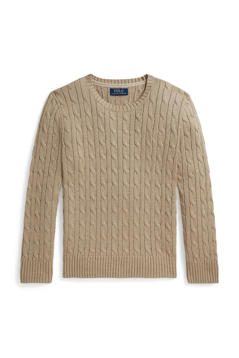 Polo Ralph Lauren pulover pentru copii, din bumbac