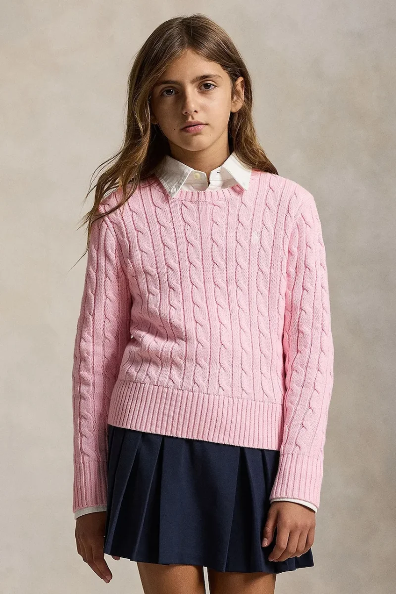 Polo Ralph Lauren pulover pentru copii, din bumbac
