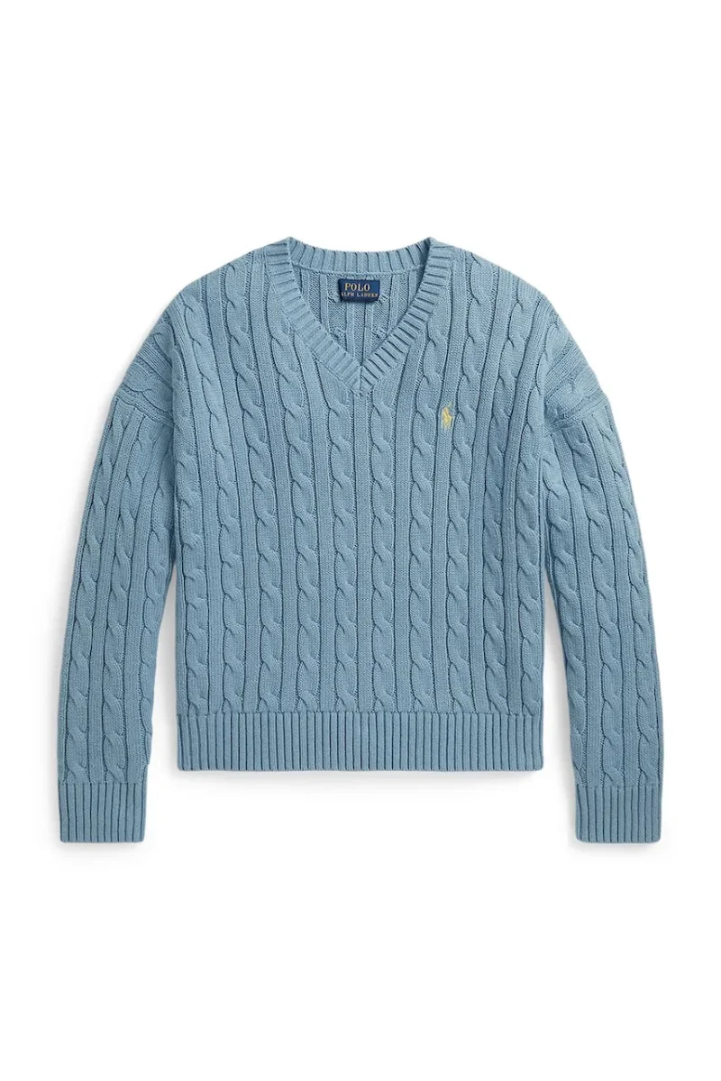 Polo Ralph Lauren pulover pentru copii, din bumbac