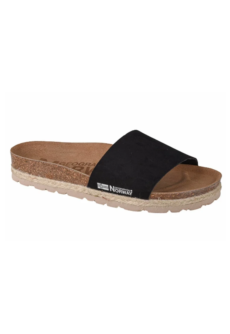 Papuci,  Sandalias Baja Verano GNW20406-01, Negru, Negru