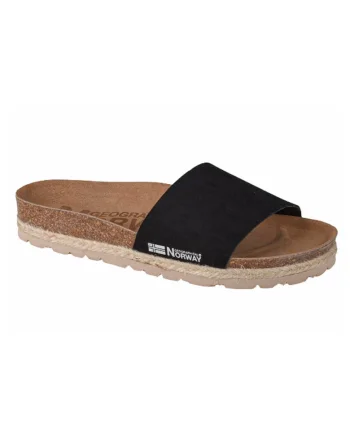 Papuci,  Sandalias Baja Verano GNW20406-01, Negru, Negru