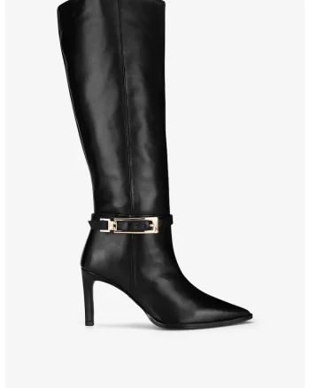 Cizme dama  5905588900702, Piele naturala, Negru, Negru