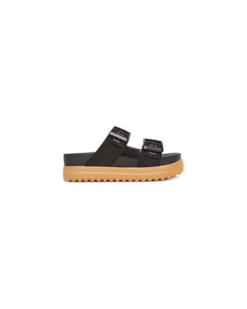 Papuci dama  304605444, Sintetic, Negru, Negru