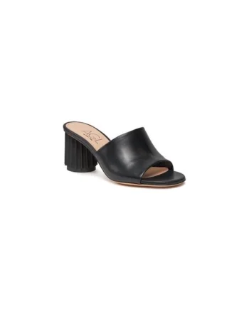 Papuci dama  303581855, Piele naturala, Negru, Negru