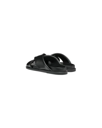 Papuci dama  304625732, Piele naturala, Negru, Negru